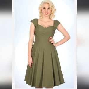 Stop Staring! MadStyle 1950's Swing Dress - Nude/Beige swing dress 14
